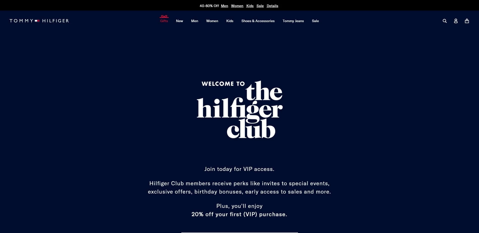 Tommy Hilfiger promo code